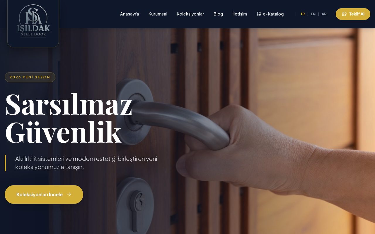 Işıldak Çelik Kapı