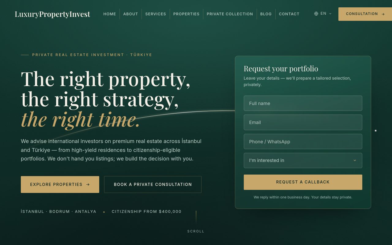 Luxury Property Invest